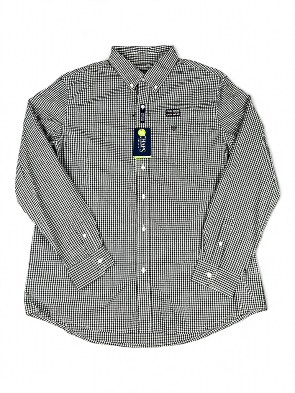 Chaps XXL Big & Tall Men's Button-Down Gingham Dress Shirt